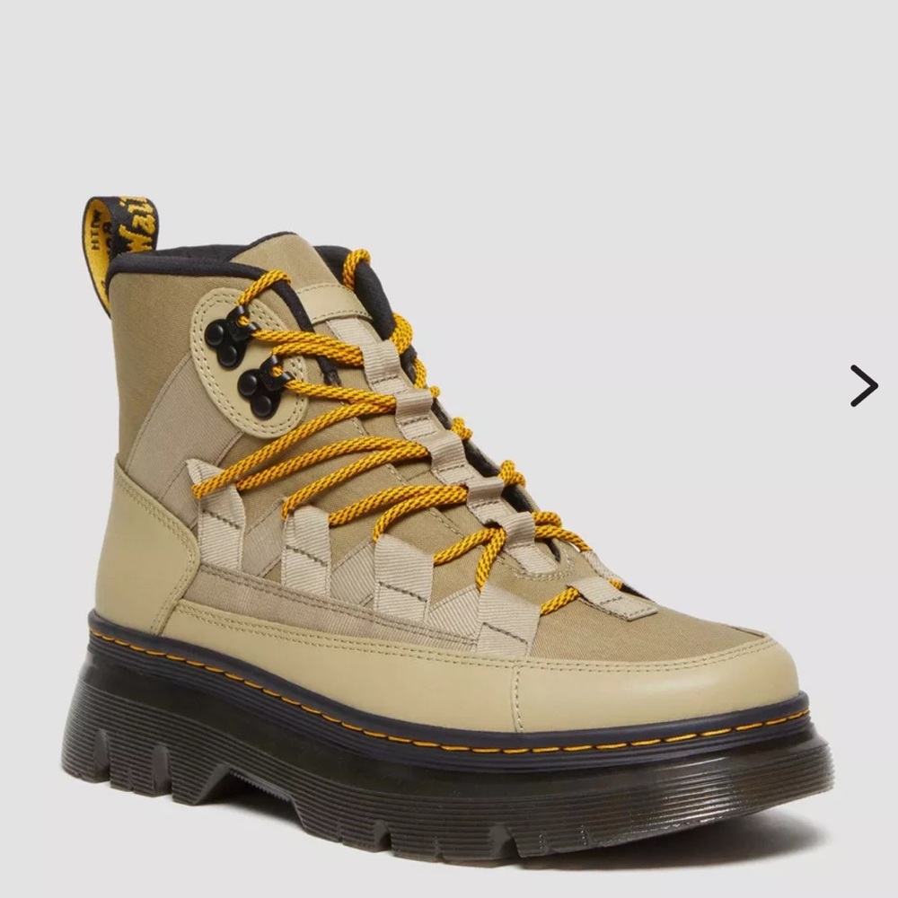 Dr. Martens Boury Nylon & Leather Utility Boot sz 7